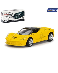 Машинка металлическая «Суперкар», инерционная, масштаб 1:43, цвета МИКС Автоград