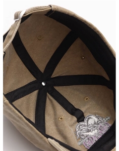 Кепка женская «Сердце», бежевая, размер 58 Minaku