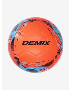 Мяч футбольный, Оранжевый Demix