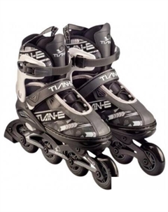 Роликовые коньки TE-781GRM (р. 35-38, серый) Tian-e