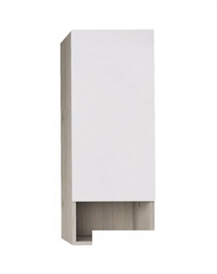 Шкаф-полупенал Perfecto 99.0815 (дуб эврика/белый глянец) Dreja