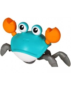 Интерактивная игрушка Веселый крабик 2023102560010 (синий) Playokay