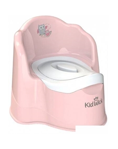 Детский горшок Трон KW070302 (розовый/белый) Kidwick