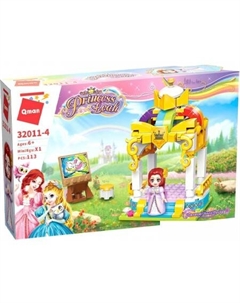 Конструктор Princess Leah 32011-4 Стеклянная беседка Qman