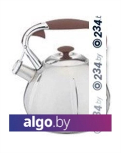 Чайник со свистком KL-4317 (коричневый) Kelli