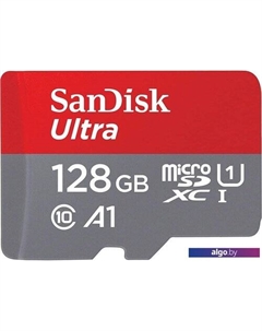 Карта памяти Ultra SDSQUA4-128G-GN6MN microSDXC 128GB Sandisk