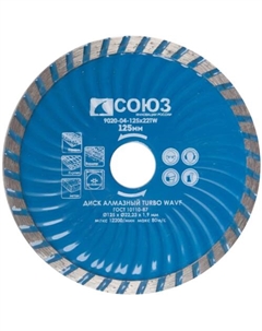 Отрезной диск алмазный 9020-04-230x22K Союз