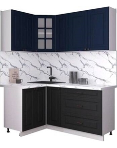 Кухонный гарнитур Интерлиния Мила Деко 1.2x1.7