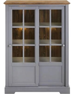 Шкаф с витриной Dipriz Lakeview 2 двери / Д.30028.1