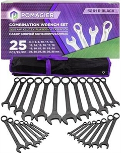 Набор ключей Pomagier POM-5261P Black