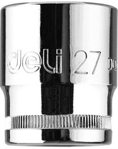 Головка слесарная Deli Торцевая шестигранная / EDQ4027