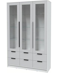 Шкаф с витриной Интерлиния Концепт КТ-ШВ3