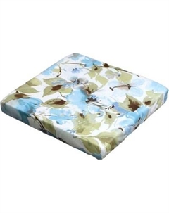 Подушка на стул MATEX Cuadro Concept. Голубые цветы / 41-863 Matex