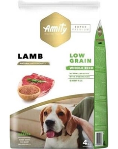 Сухой корм для собак Amity Super Premium с ягненком