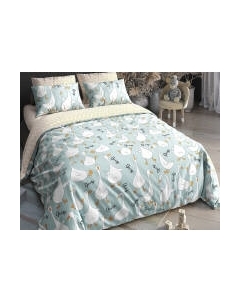 Комплект постельного белья LUXOR Тинейджер Гуси мятка Luxor