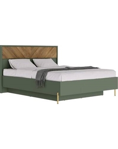 Двуспальная кровать Black Red White Siena с ПМ LOZ160x200 Black red white