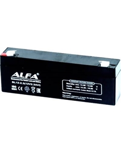 Аккумуляторная батарея ALFA battery 12V-2.3Ah F1 / SL12-2.3 Alfa battery