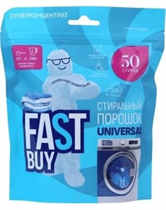 Стиральный порошок FASTBUY Pure Universal суперконцентрат Fastbuy
