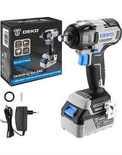 Аккумуляторный гайковерт Deko ZKIS20-Li / 084-1046