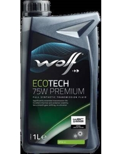 Трансмиссионное масло WOLF EcoTech 75W Premium / 2218/1 Wolf