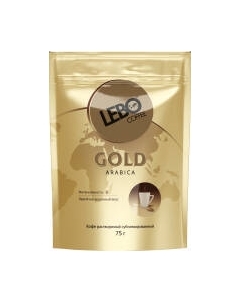 Кофе растворимый Lebo Gold сублимированный