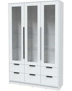 Шкаф с витриной Интерлиния Концепт КТ-ШВ3