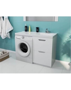 Тумба с умывальником Mixline Атлантик 56 543447 + Билл 120