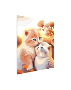 Картина по номерам PaintLine Пара котят / 2037679778686 Paintline