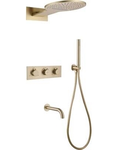 Душевая система со смесителем Abber Wasser Kreis AF8150G