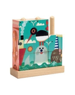 Сортер Djeco Кубики-пазл В море / 01913