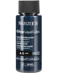 Тонирующий концентрат для волос Selective Professional Glow Liquid Colors 4.0 Selective professional