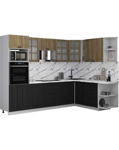 Кухонный гарнитур Интерлиния Мила Деко 1.88x2.8 PR