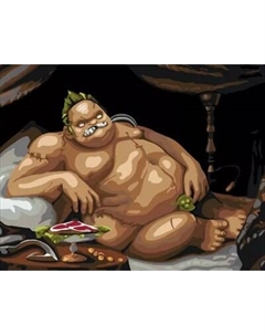 Картина по номерам PaintLine Dota 2. Пудж / PL-00279 Paintline