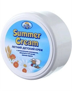 Крем детский Sowelu Summer Cream с увлажняющим комплексом с защитой от UV-лучей
