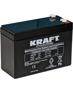Аккумуляторная батарея KrafT 12V-9Ah / LP12-9 Kraft