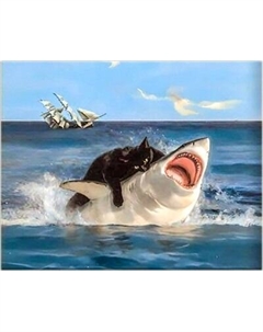 Картина по номерам Молли Укушение со светящейся краской 40х50 / FHR0634 Molli