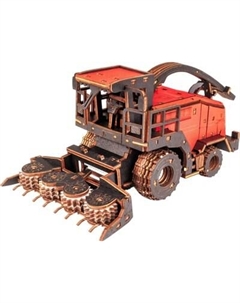 Комбайн игрушечный EWA Комбайн кормоуборочный цветной Ewa