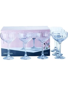 Набор бокалов Crystalex Magnolia Optic 40934/8/190