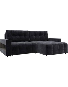 Диван угловой Лига Диванов Лига-053 НПБ угол универсальный с полками / 128949 Лига диванов