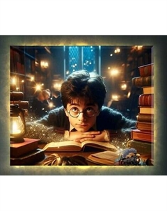 Картина по номерам Молли Вселенная Гарри Поттера 40x50 / LHR0015 Molli