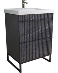 Тумба с умывальником Mixline Окленд 60 551709 + Grace 60 / 641587