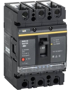 Выключатель автоматический IEK ВА88-35 3Р 250А 35кА / SVA31-3-0250-02 Iek