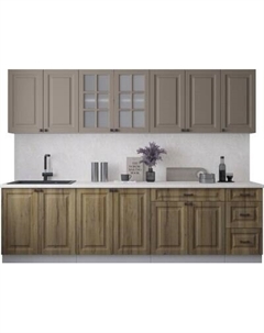 Кухонный гарнитур Интерлиния Мила Деко 2.8Б