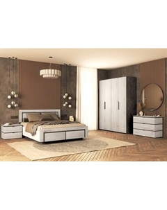 Комплект мебели для спальни Мебель-КМК Ривьера 3 КМК 1044 Мебель-кмк