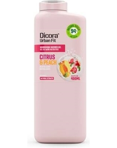 Гель для душа Dicora Citrus & Peach с витамином С