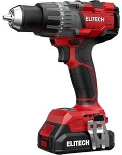 Аккумуляторная дрель-шуруповерт Elitech ДА 21УБЛ2 / 205682