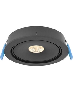 Точечный светильник Maytoni Downlight DL060-9W3-4-6K-B