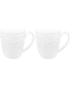 Набор кружек Elan Gallery New Bone China Ажур / 230248_2 Elan gallery