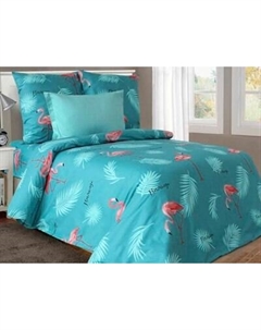 Комплект постельного белья Блакiт Фламинго 2сп 70х70 41251/0 545307/457924 К