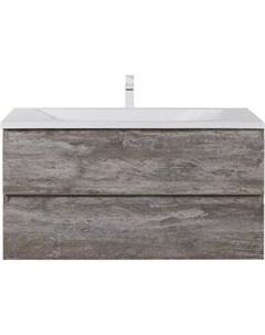 Тумба с умывальником Cezares MOLVENO-80-2C-SO-LG + CZR-8099-80/50